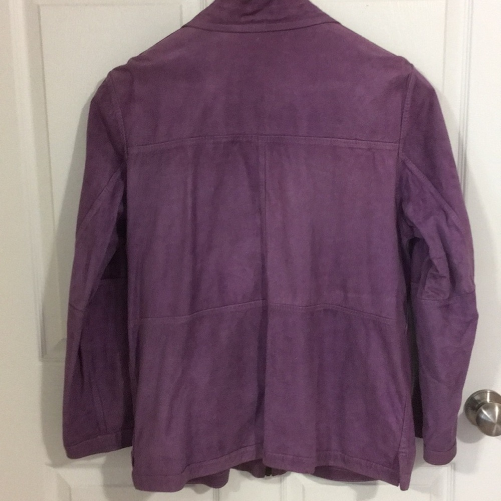 Leather/Suede reversible jacket - Picture 2 of 8